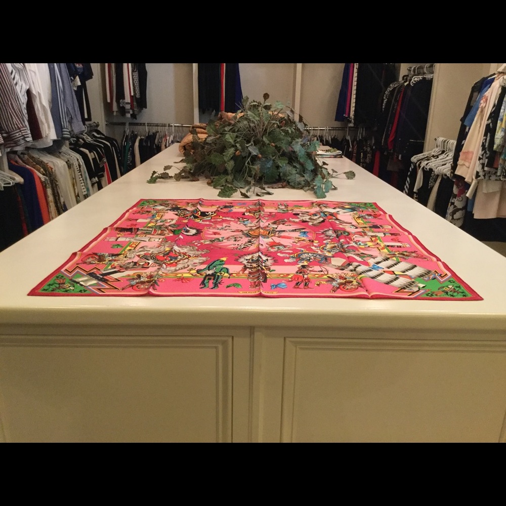 Hermès Silk Scarf - Indian Themed